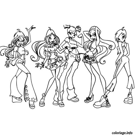 Coloriage De Winx