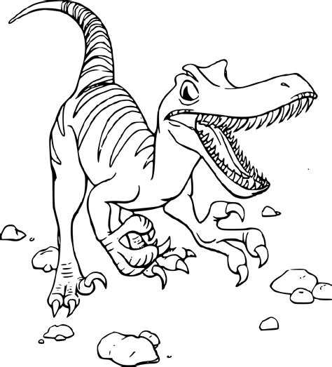 Coloriage Dinosaure En Ligne