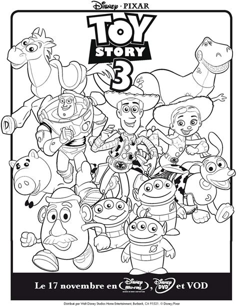 Coloriage Disney Toy Story