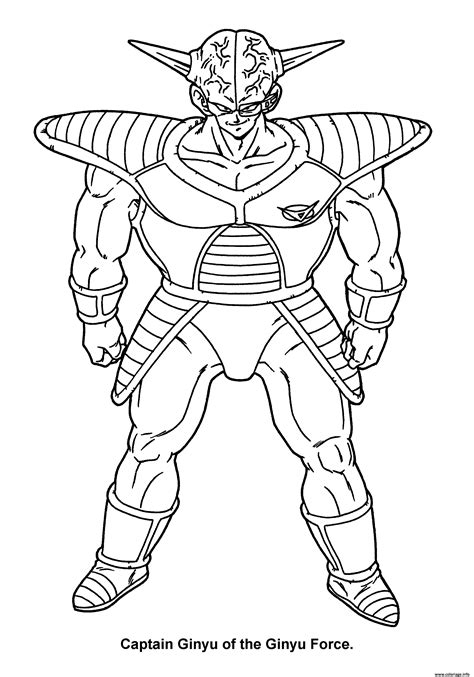 Coloriage Dragon Ball Z A Imprimer