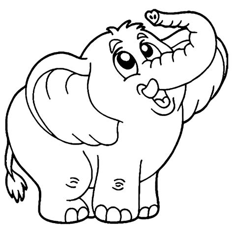 Coloriage Elephant De Facebookmoorden