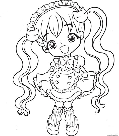 Coloriage Enfant Fille