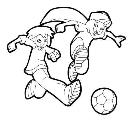 Coloriage Foot2rue