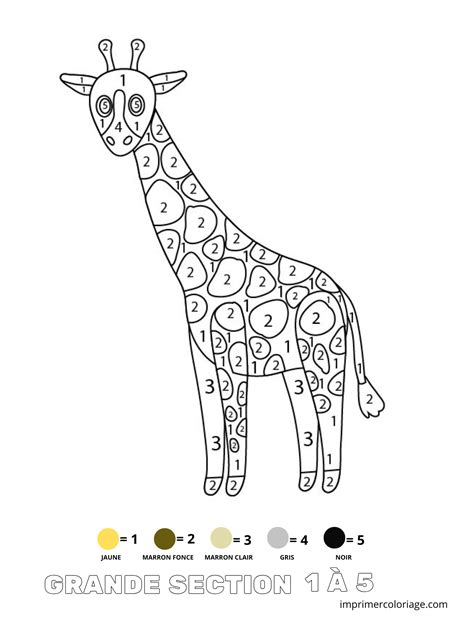 Coloriage Grande Section