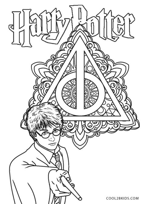 Coloriage Harry Potter Livre 1