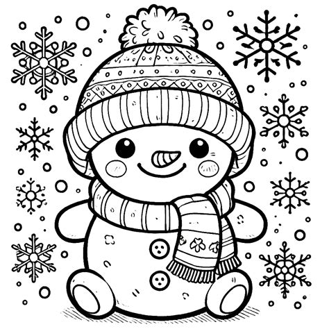 Coloriage Hiver