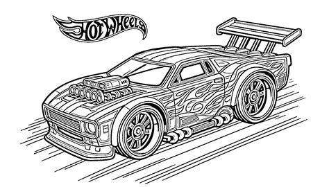 Coloriage Hot Wheels