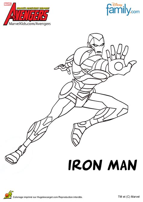 Coloriage Iron Man Avec Modelesque