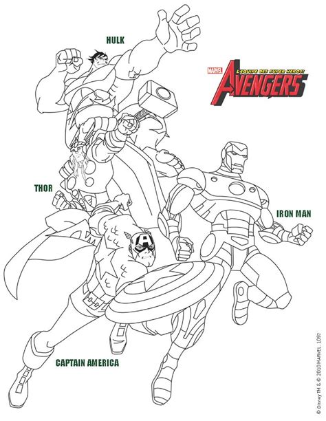 Coloriage Iron Man Et Hulk