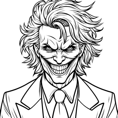 Coloriage Joker