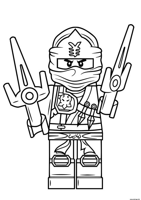 Coloriage Lego Ninjago