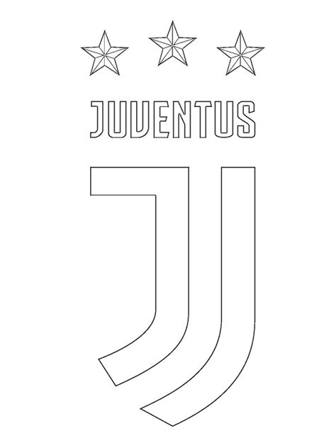 Coloriage Logo Foot Juventus Fc