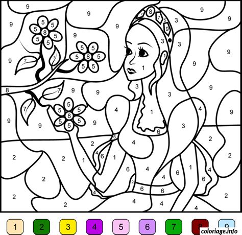 Coloriage Magique Barbie