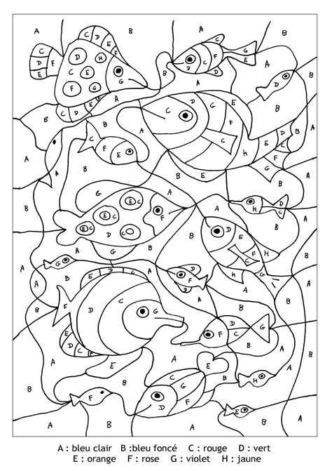 Coloriage Magique Cp