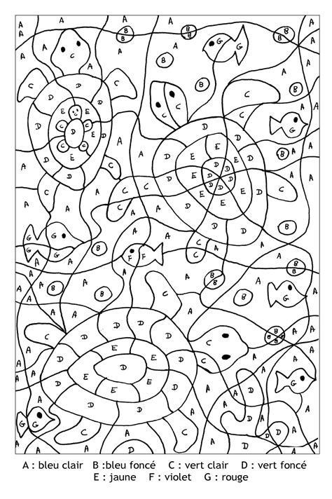 Coloriage Magique Cp Français