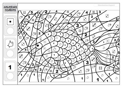 Coloriage Magique Cp Nombres De 1 à 5