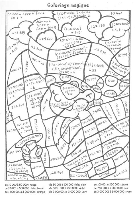 Coloriage Magique Cycle 3