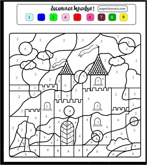 Coloriage Magique Grande Section