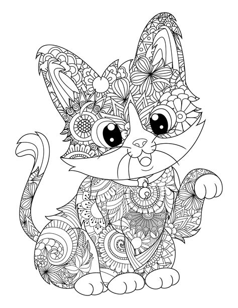 Coloriage Mandala Animal