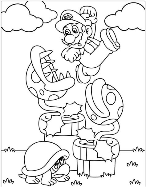 Coloriage Mario Deluxe