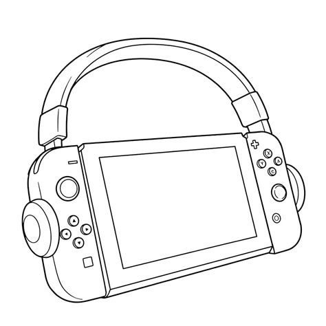 Coloriage Nintendo Switch