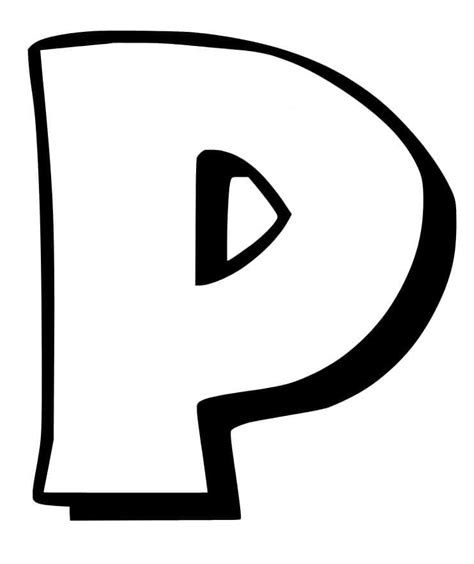 Coloriage P Engraver