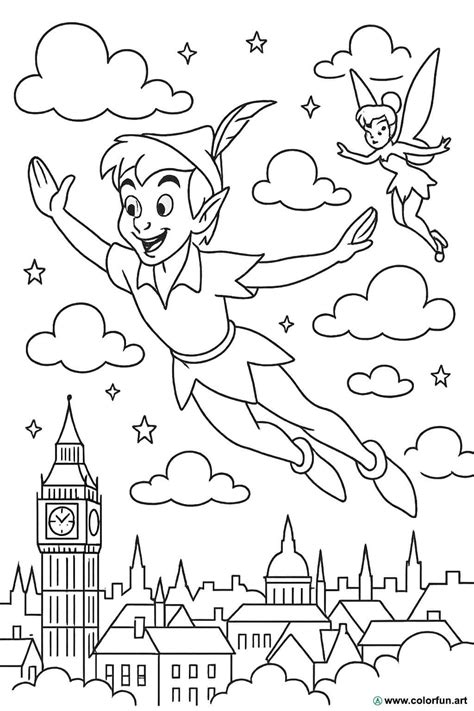 Coloriage Peter Pan