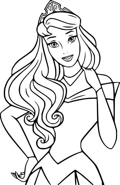 Coloriage Princesse