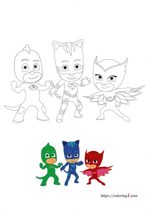 Coloriage Pyjamasque