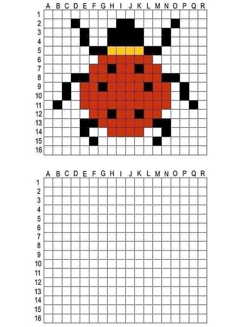 Coloriage Quadrillage