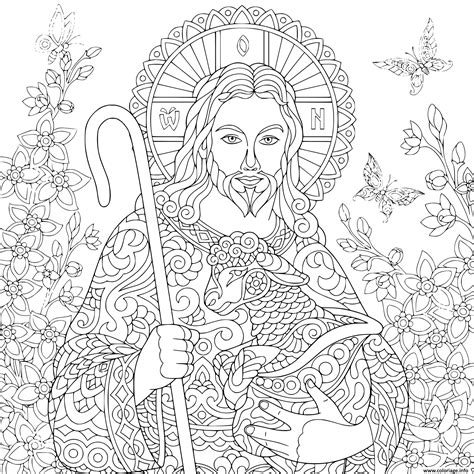 Coloriage Religieux