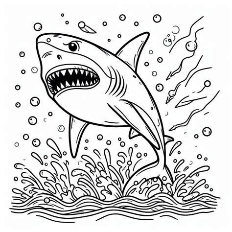 Coloriage Requin