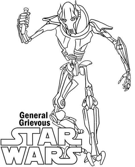 Coloriage Star Wars General Hux