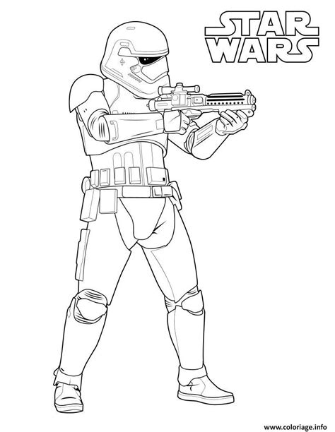 Coloriage Star Wars    Stormtrooper