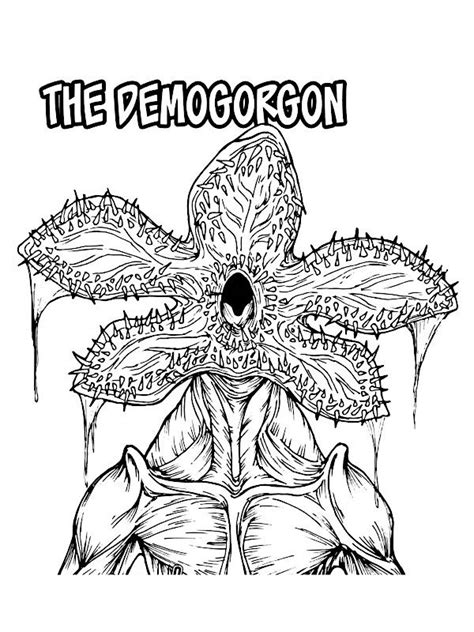 Coloriage Stranger Things