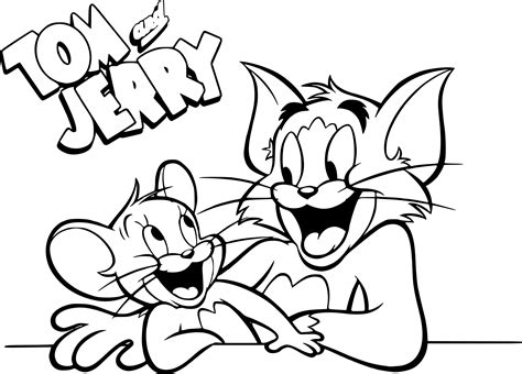 Coloriage Tom And Jerry