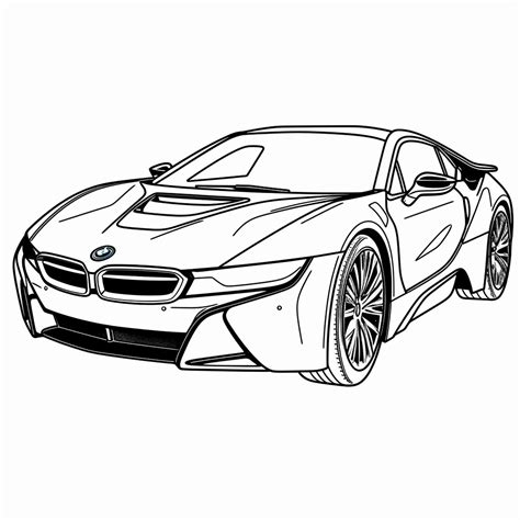 Coloriage Voiture Bmw