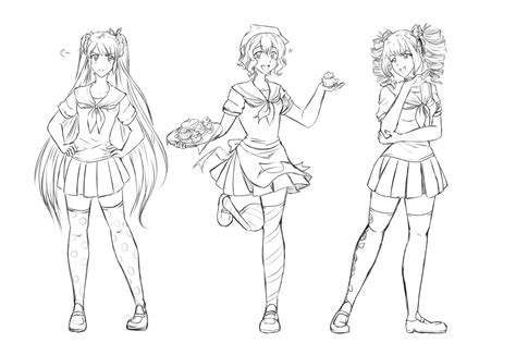 Coloriage Yandere Simulator