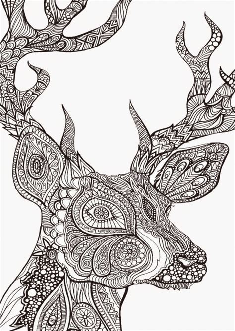 Coloriage Zen Animaux