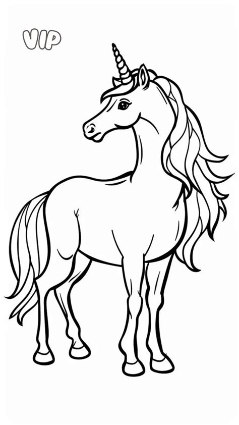 Colorier Licorne