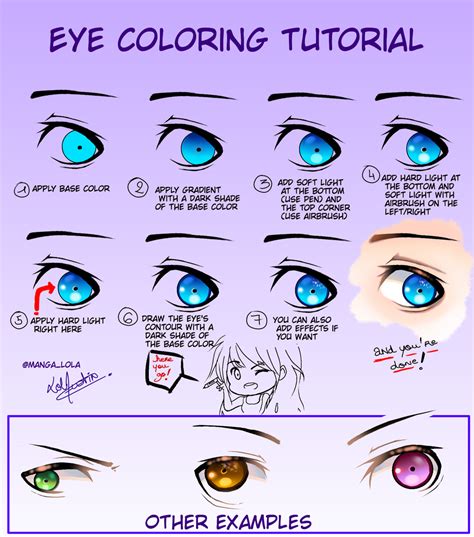 Coloring Anime Eyes In Photoshop