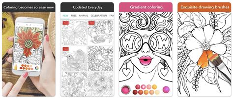 Coloring Apps and Digital Options