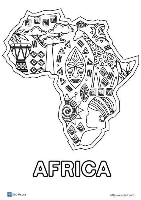 Africa Coloring Pages Best Coloring Pages For Kids