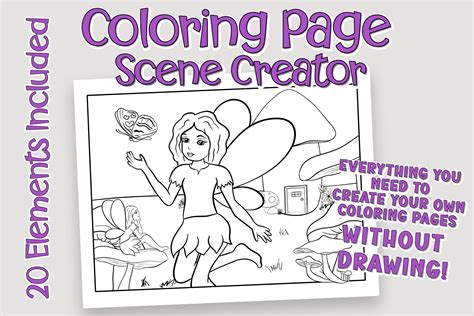 Coloring Book Page Creator