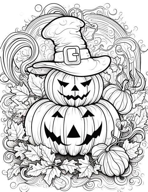 Coloring Book Pages Halloween