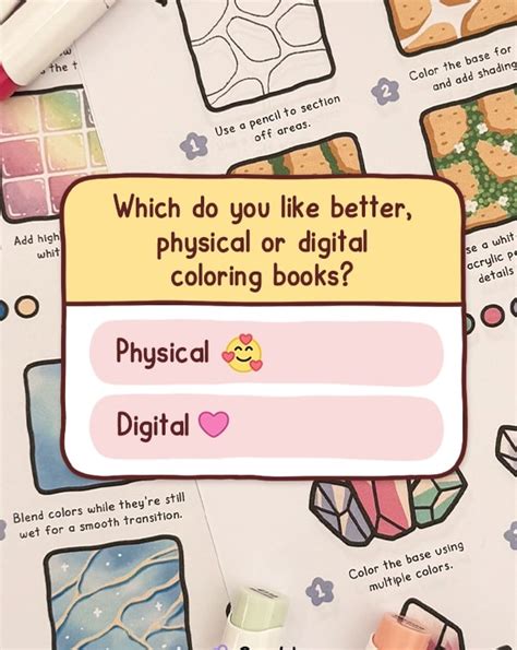 Coloring Books: Physical vs. Digital