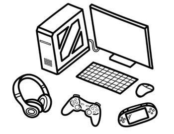 Coloring Computer Games