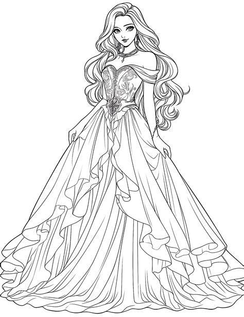 Coloring Dress Pages
