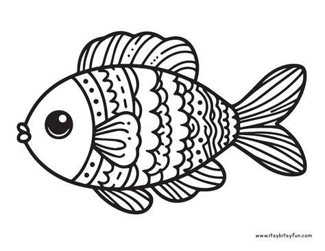 Coloring Fish Pages