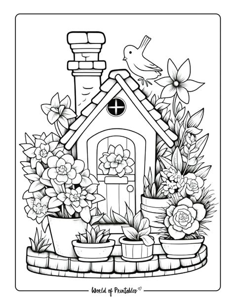 Coloring Garden Pages